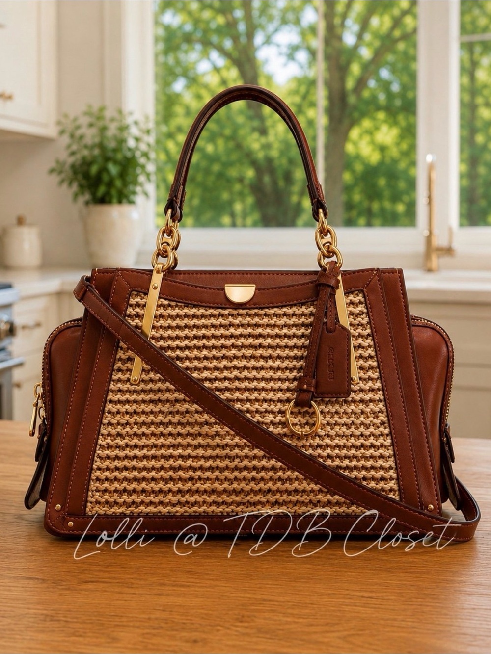 Coach 1941 Straw Dreamer Limited Edition- NWOT